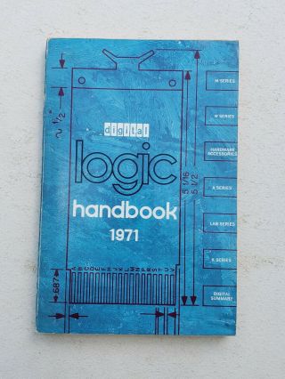 Vintage 1971 Digital Dec Logic Handbook