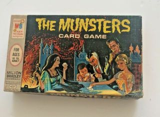 1964 Complete The Munsters Card Game 4531 Kayro Vue Vtg Milton Bradley