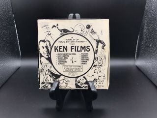 Ken Films Star Wars 8 B&W 1977 8mm Film Reel Selected Scenes 2