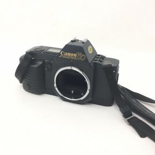 Vintage Canon T - 70 35mm Fd Mount Single Lens Reflex Film Camera Body Only L3b