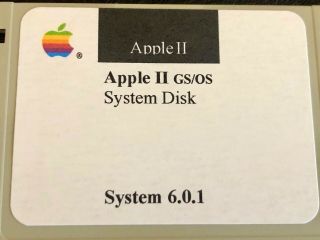 Apple II GS / OS System Disk 6.  0.  1 - Apple IIgs Computers 2
