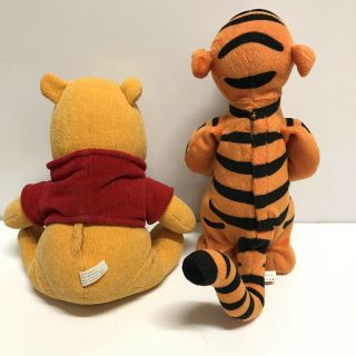 Vintage Mattel Bouncing Tigger And Talking Winnie The Pooh Plush Toys,  1997,  1998 2