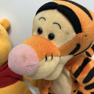 Vintage Mattel Bouncing Tigger And Talking Winnie The Pooh Plush Toys,  1997,  1998 5