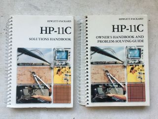 Owner’s Handbook & Solutions For Hp - 11c Hewlett Packard Scientific Calculator
