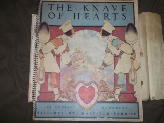 Maxfield Parrish 1925 The Knave Of Hearts 23 Colored Plates,