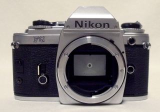 Nikon Fg 35mm Slr Film Camera Body Only Meter Parts
