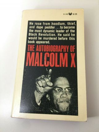 The Autobiography Of Malcom X Vintage Grove Press B - 146 Paperback