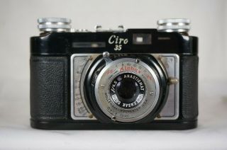 Ciro 35 Vintage Rangefinder 35mm Film Camera With Case
