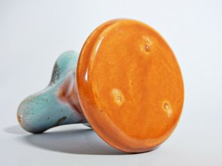 Stunning Vintage Retro Australian Pottery Small Vase Multi - Coloured Diana? 4