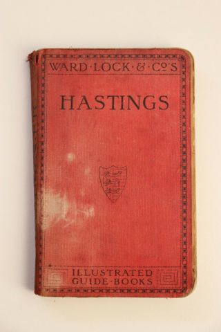 Ward Lock Red Guide Hastings 4th Edition Vintage Book Possible 1901 - 1910