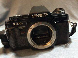 Minolta X - 370n 35mm Slr Film Camera Body