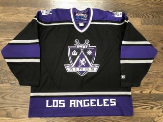 Vintage Ccm Los Angeles La Kings Hockey Jersey Size 2xl Xxl