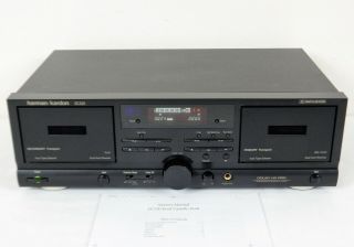 Harman Kardon Dc520 Dual Cassette Deck,  Auto Reverse,  Hx Pro,  Reconditioned