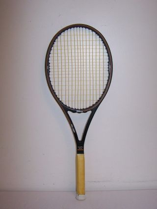 Vintage Wilson Pro Staff Midsize 85 Sq.  In.  Tennis Racquet Graphite Kevlar 4 1/2 "