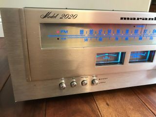 Marantz Model 2020 AM/FM Stereo Tuner,  recapped,  relamped,  very unit 2