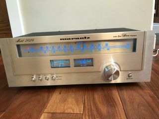 Marantz Model 2020 AM/FM Stereo Tuner,  recapped,  relamped,  very unit 7