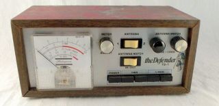 Vintage Shakespeare The Defender Ts - 1 Cb Ham Radio Power Swr Modulation Meter