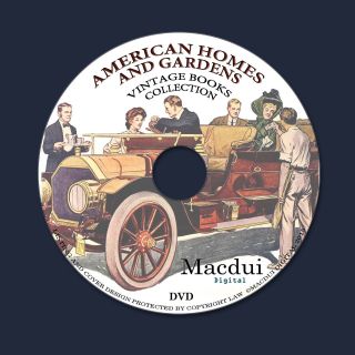 American Homes And Gardens – Vintage Magazines 10 Volumes Pdf On 1 Dvd Gardens