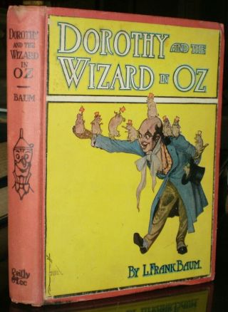 Dorothy And The Wizard In Oz,  By L Frank Baum,  Illustrated,  Vintage 1930s Or 40s