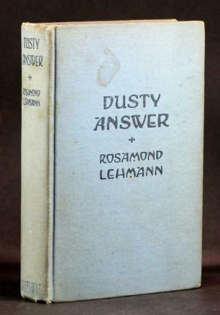 Between The War Lesbian Novel First Edition 1927 Dusty Answer Rosamond Lehmann