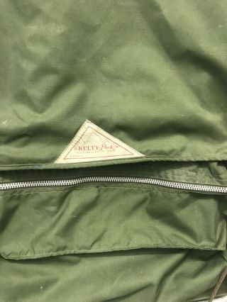 Vtg KELTY - Pack External Hard Alum Frame Green Hiking Camping Backpack Bag 3