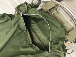 Vtg KELTY - Pack External Hard Alum Frame Green Hiking Camping Backpack Bag 7