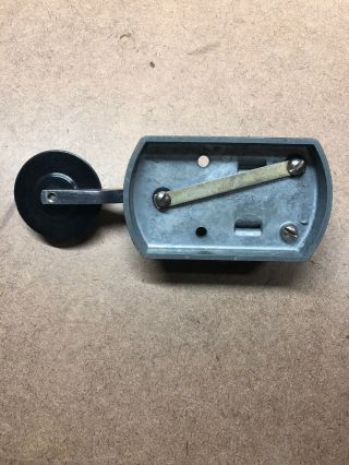 Vintage old SPEED - X telegraph Morse code straight key 5