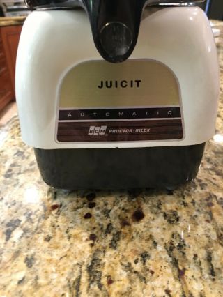 Vintage Proctor Silex Juicit Automatic Juicer Juice Maker Squeezer J101W 2