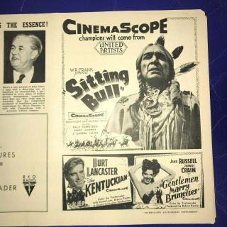 1950s vintage cinemascope motion picture australasia film weekly 1st anniversary 3