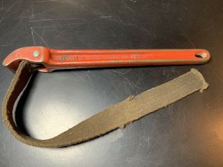 Vintage Ridgid N0.  2 Strap Wrench 12”