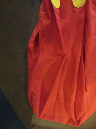 VTG Disney MICKEY MOUSE DIAPER STACKER Holder Laundry Bag Clothes Hamper Plush 7