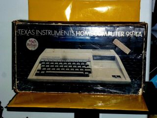 Texas Instruments Home Computer Ti - 99/4a Empty Box Only