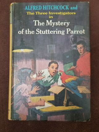 Alfred Hitchcock & Three Investigators Mystery Of The Stuttering Parrot 2 1st