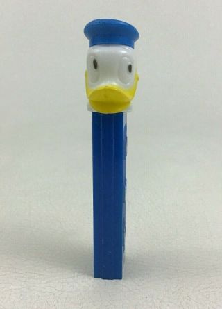 Donald Duck Blue Pez Candy Dispenser Footless No Feet Disney Vintage