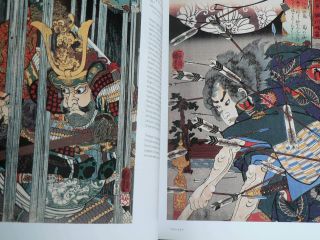 Heroes & Ghosts: Japanese Prints by Kuniyoshi 1797 - 1861 Hard Bound Dust Jacket 2