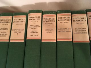 The of Theodore Roosevelt National Edition Set - 1926 14 volumes 3