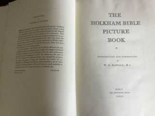The Holkham Bible Picture Book - Intro Wo Hassall