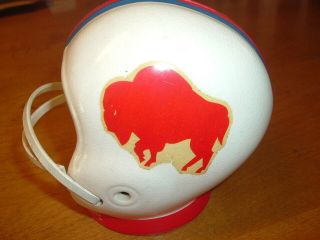 Vintage Afl Buffalo Bills Coin Bank,  Coin And Document