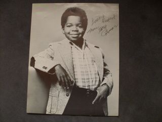 Gary Coleman Hand Signed Autographed Photo 8 X 10 Vintage Authentic
