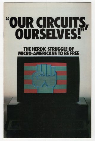 1983 Computer Related Promo Booklet: Infocom " Our Circuits,  Ourselves "