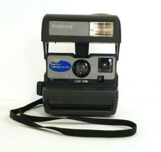 Polaroid One Step Talking Instant Camera Uses 600 Film