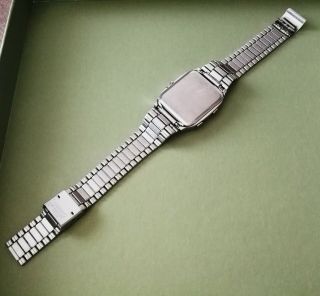 vintage seiko h357 - 5000 analog digital display quartz japan watch steel 1980 7