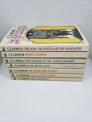 The Chronicles Of Narnia: Books.  1 - 7 By C.  S.  Lewis.  Vintage