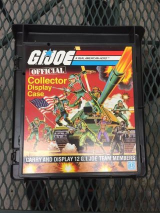 Vintage 1980’s Gi Joes With Case & Accessories