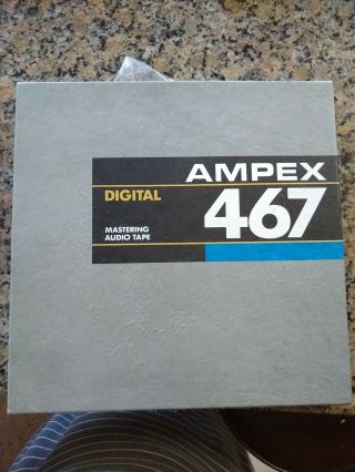 Ampex 467 Digital Tape And Reel Nos 1/2 " X 4600 