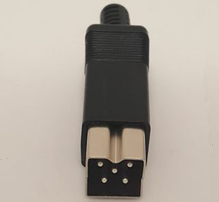 Power Supply Connector For Commodore Amiga 500,  600,  1200 And Commodore 128