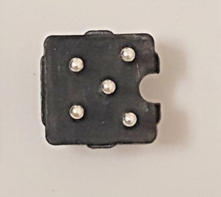 Power Supply Connector for Commodore Amiga 500,  600,  1200 and Commodore 128 3