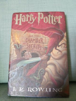 1st Edition,  Printing,  1st State,  & Typo Harry Potter And Chamber Of Secrets