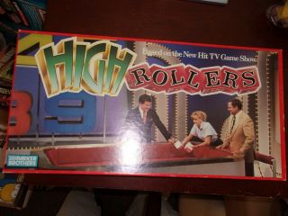 Vintage 1988 High Rollers Board Game Parker Brothers,  100 Complete
