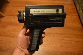 Chinon 722p Xl Power Zoom 8 Video Camera Reflex Zoom Lens 11 - 22mm Vintage